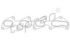 TOPRAN 206 179 Gasket, exhaust manifold